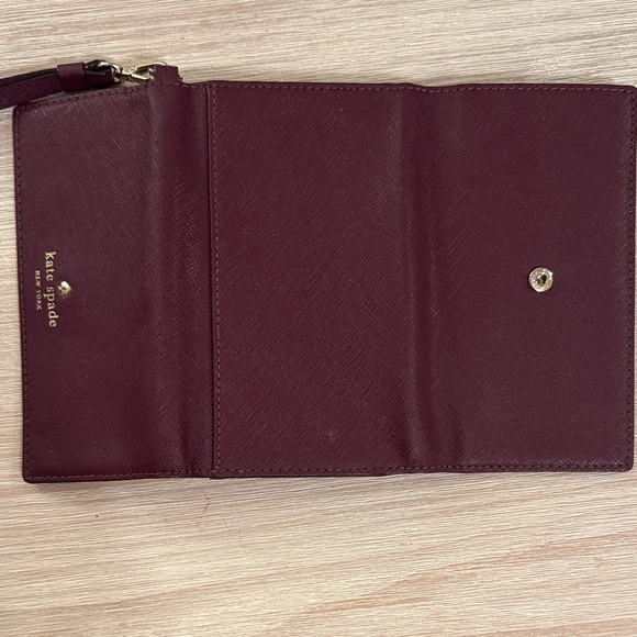 Kate Spade Plum Wristlet Clutch - Picture 3 of 3